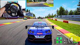 Intense Online Race Battle - POV Steering Wheel Gameplay | Assetto Corsa Competizione