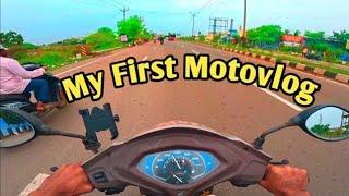 My First Motovlog on scooty in pune city || Gopro hero 11 black