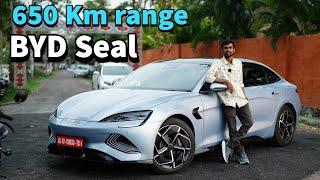 BYD Seal Malayalam Review by Turbodrive | 650 km Range BYD Seal Review Malayalam