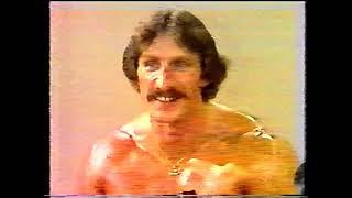 Hubert Metz - Sportplatz TV - 1980 - seltene Aufnahme - und Thema Fauenbodybuilding - (Die Anfänge)