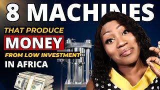 Here Are The 8 MOST Affordable Machines With High Return On Investment In Africa