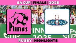 Pumas vs Griquas | SA Cup Final 2025 | Pumas Claim Big Win!