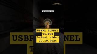 USBRL Project latest update - 3 | Delhi to Srinagar by train | Tunnel T1 T33 latest video #ytshorts