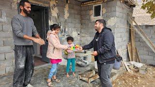 Hope, buying toys for the children, cementing a beautiful and excellent toilet