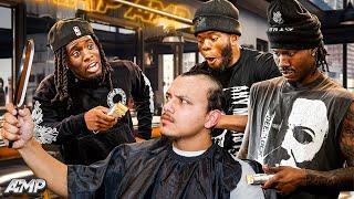 AMP OPENS A BARBERSHOP 2