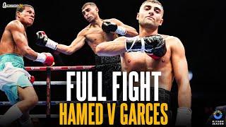 Aadam Hamed vs Santiago Garces FULL FIGHT | Prince Naseem Hamed Proudly Sees His Son Win 