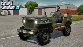 FS22 Mods - Willys Jeep, Scania Truck, & New Map! | Farming Simulator 22