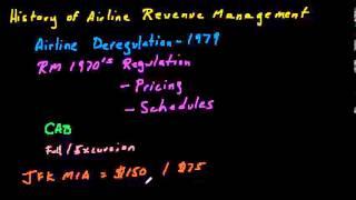 History of Airline Revenue Management - Part 1