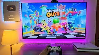 Stumble Guys Gameplay (PS4 Slim)