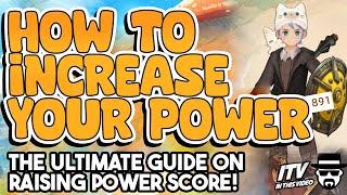 TREE OF SAVIOR NEO | The Ultimate Guide in Raising Your POWER SCORE