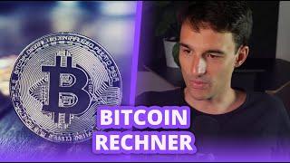 Bitcoin Rechner: BTC in Euro (€) umrechnen! | Finanzfluss Rechner