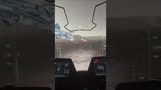 First flight back on #StarCitizen felt smooth as butter. #shorts