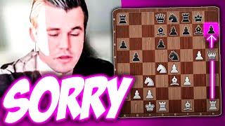 Magnus Carlsen Spends Only 45 Seconds to CheckMate His Opponent and He is Sorry About It