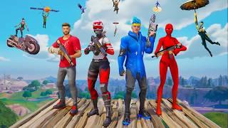 Can 4 YouTubers Beat The Fortnite Kill Record!