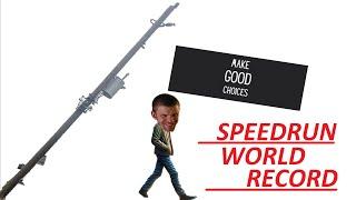 Speedrun world record stream for Make Good Choices