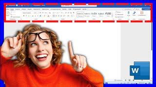 Cómo MOSTRAR U OCULTAR la BARRA de HERRAMIENTAS de WORD @DomingoenlaRed