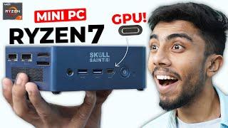 I Order Most Powerful Ryzen Mini PC  Comes With GPU PORT! Hard Gaming & Editing Test 