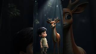 Veer's exciting journey into the jungle | बर का लंगल तरोमांचक सफर #cartoon #viralshort #trending #ai