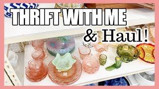 LET’S GO THRIFTING! THRIFT WITH ME & HAUL! Two Stores!