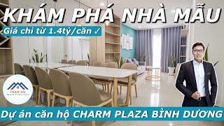 [4K]Khám phá dự án Charm Plaza Bình Dương, ngay Vincom Dĩ An, Giá từ 1.4tỷ/căn I Trần Vũ Vlog