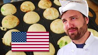 i tried making Japanese food with American ingredients