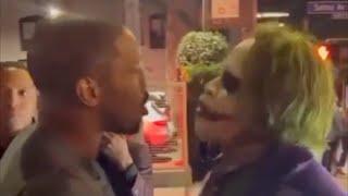 P. Diddy Goes BALLISTIC On Michael J Ferguson In Joker Costume