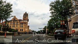 Anderson, South Carolina - Driving Tour - (USA)