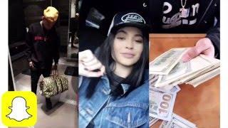 Kylie Jenner back home w/ Tyga on Snapchat | Kylie Snaps