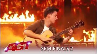 Marcin Patrzalek: Master Guitarist Is On FIRE and Proves Simon Wrong | America's Got Talent 2019