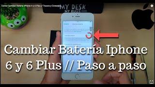 Como Cambiar Batería iPhone 6 y 6 Plus // Trucos y Consejos