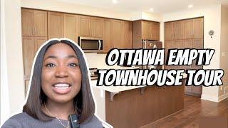 Our Empty House Tour 3 Bed 3.5 Bath Townhouse in Ottawa