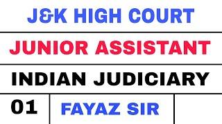 J&K HIGH COURT JUNIOR ASSISTANT (01) INDIAN JUDICIARY by FAYAZ SIR #jkhighcourt  #juniourassistant