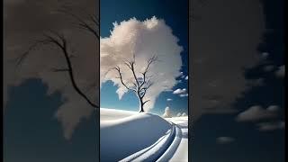 #NIEVE espectacular #PAISAJE #NEVADO infinito #snow #MAGIGSNOW