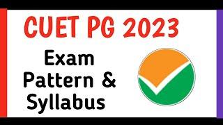 CUET PG 2023 Syllabus and exam Pattern| Cuet PG 2023 | Ameeninfo