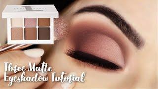 Beginners Eye Makeup Tutorial Using Three Matte | How To Apply Eyeshadow