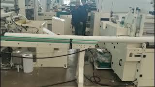 automatic high speed household toilet tissue rolls making production line with CE certification