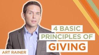 4 Basic Principles of Giving | Art Rainer