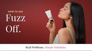 How To Use Fuzz Off | Your Soothing Post Hair-Removal Lotion | Glamrs Beauty