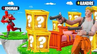 ALLES IST LUCKY BLOCK und er CHEATET in Fortnite