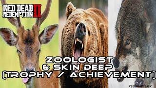 Red Dead Redemption 2 (RDR2) I Zoologist & Skin Deep Trophy / Achievement (All Animal Locations)