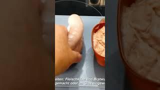 "Köstliche Bratwurst a.Hackfleisch Rezept ohne Geräte"