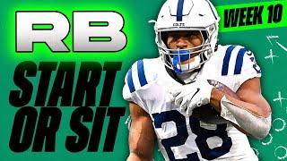  WEEK 10 RB MUST Start/Sit Analysis!  | 2024 Fantasy Football Advice