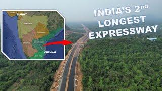 Surat Chennai Expressway update | 1271 km long Surat Chennai Economic Corridor | Papa Construction