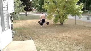 400 lb. Farmers walk (NOT 390!)
