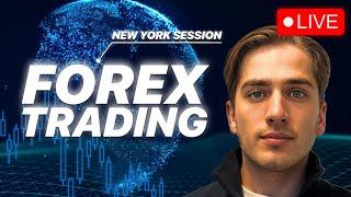 LIVE FOREX TRADING | XAUUSD, EURUSD, USDJPY, GBPUSD | New York Session