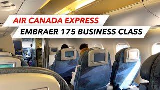 Air Canada Express | Embraer 175 Business Class | Montréal to Newark