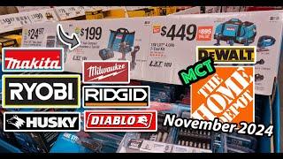 Holiday tool sales at Home Depot !!