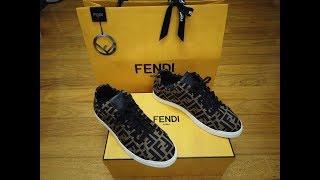 Fendi Sneaker Unboxing-Comparison with LV Luxembourg Sneaker