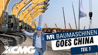 Besuch in der XCMG Kran- und Baggerfabrik | CHINA-VLOG Teil 1