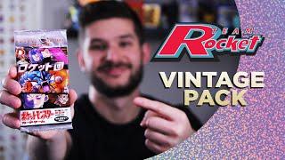 HALLOWEEN SPECIAL - Japanese Vintage Pack - Team Rocket - Pokemon Card Pack Opening